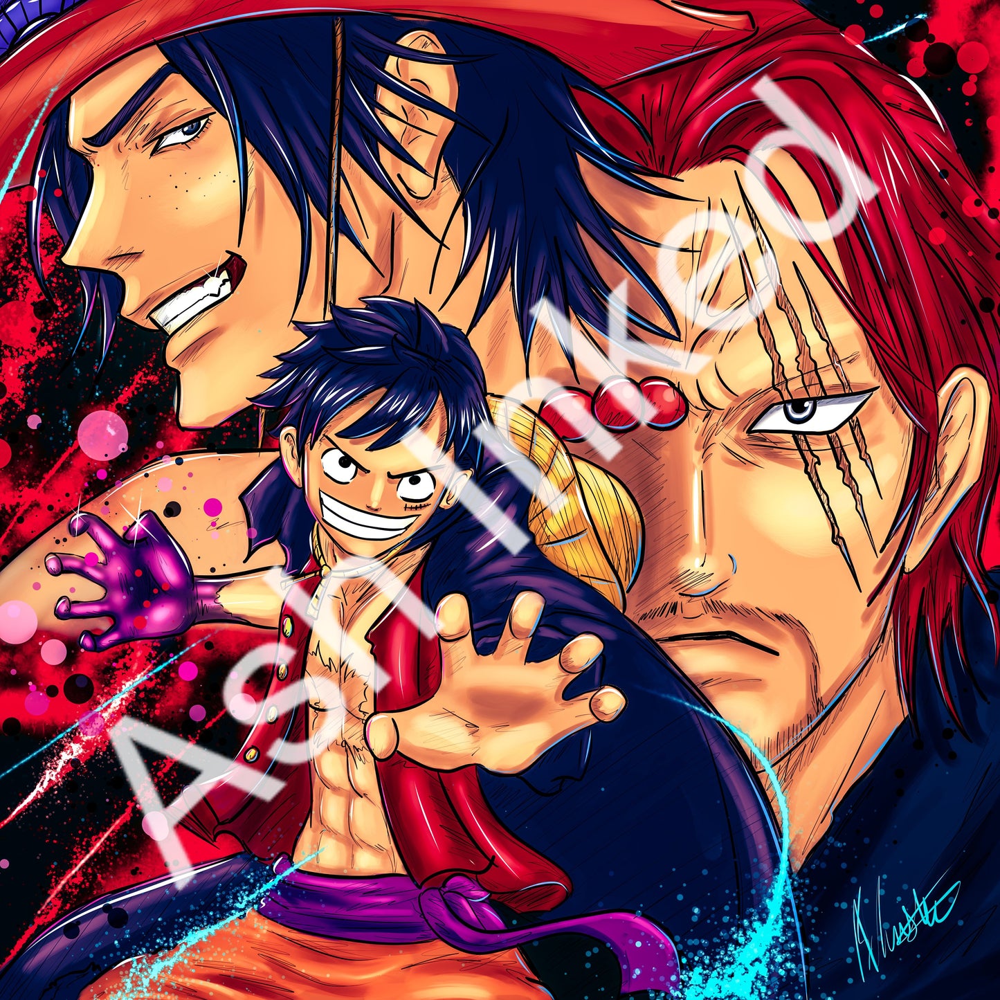 Luffy Legacy Print