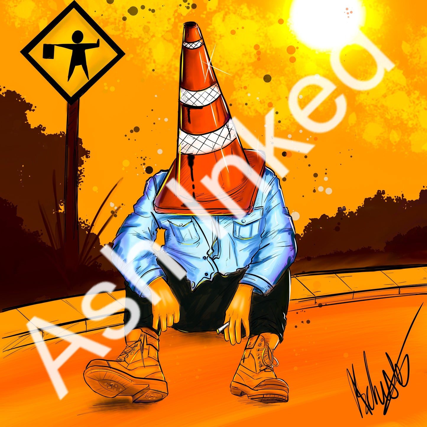 Conehead Stop Go