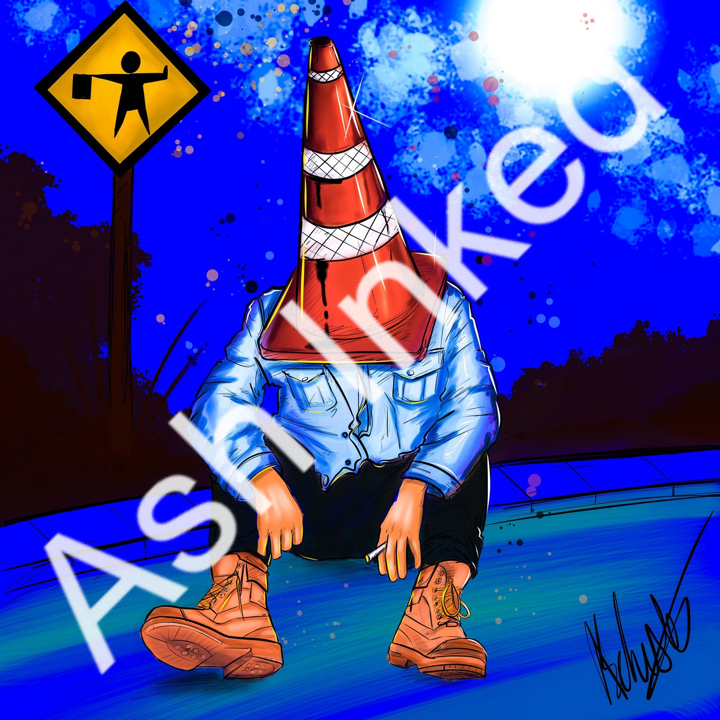 Conehead Stop Go