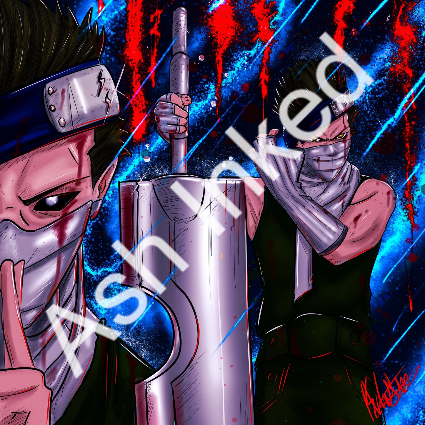 Zabuza Of the Hidden Mist