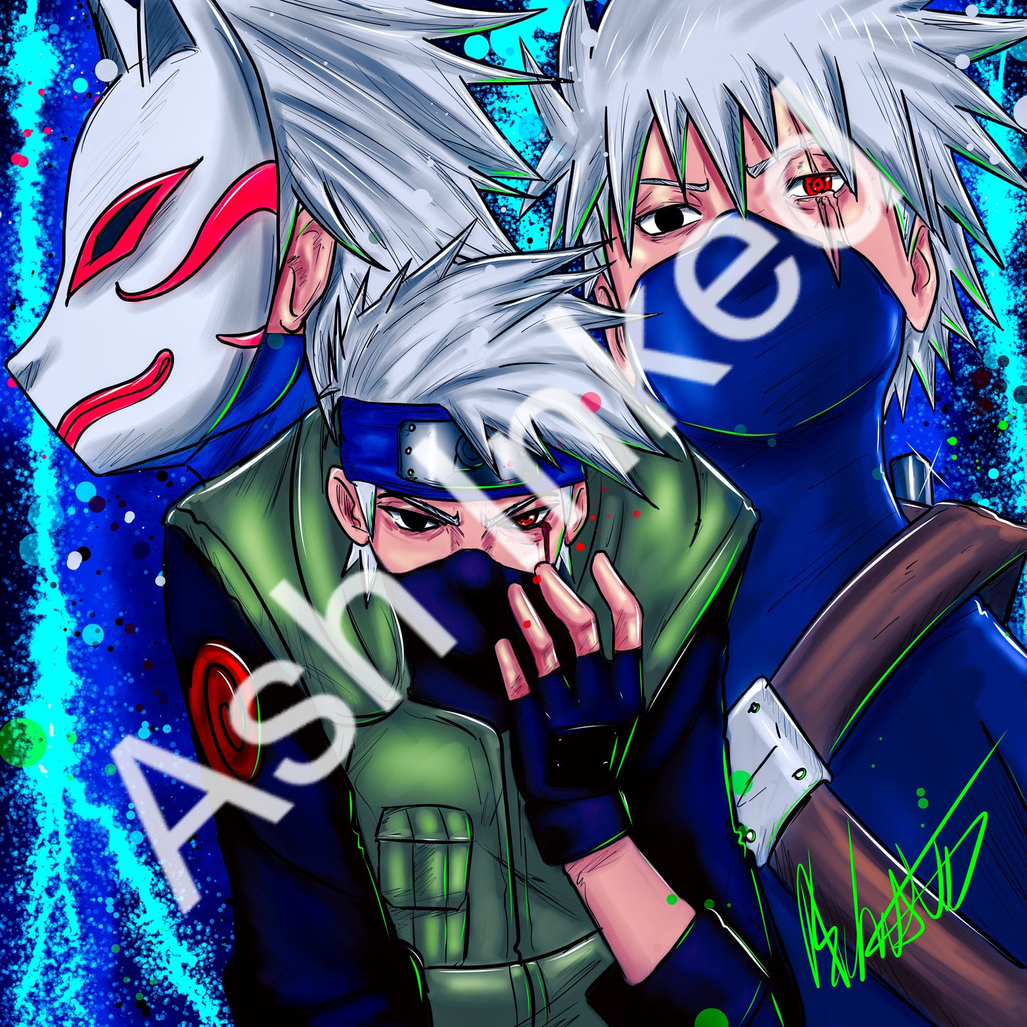 Kakashi 3 Piece Set