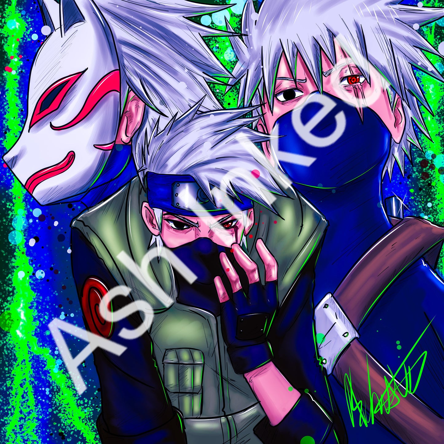 Kakashi 3 Piece Set