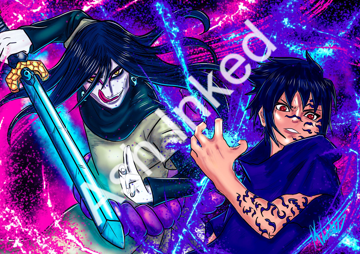 Sasuke X Orochimaru