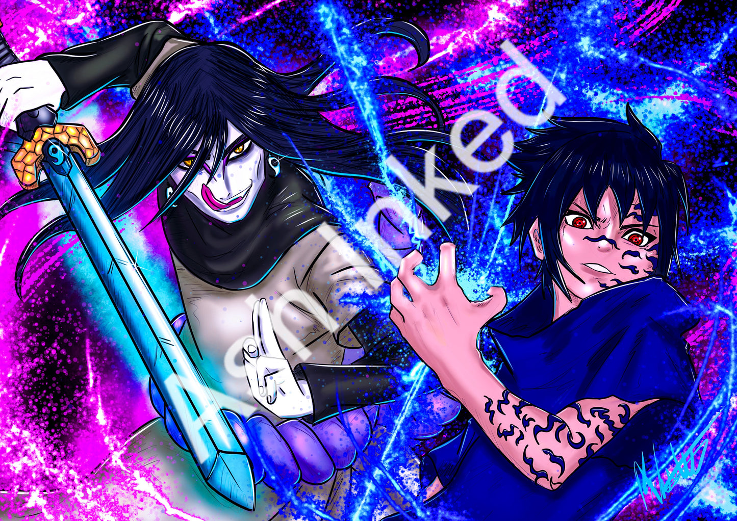 Sasuke X Orochimaru