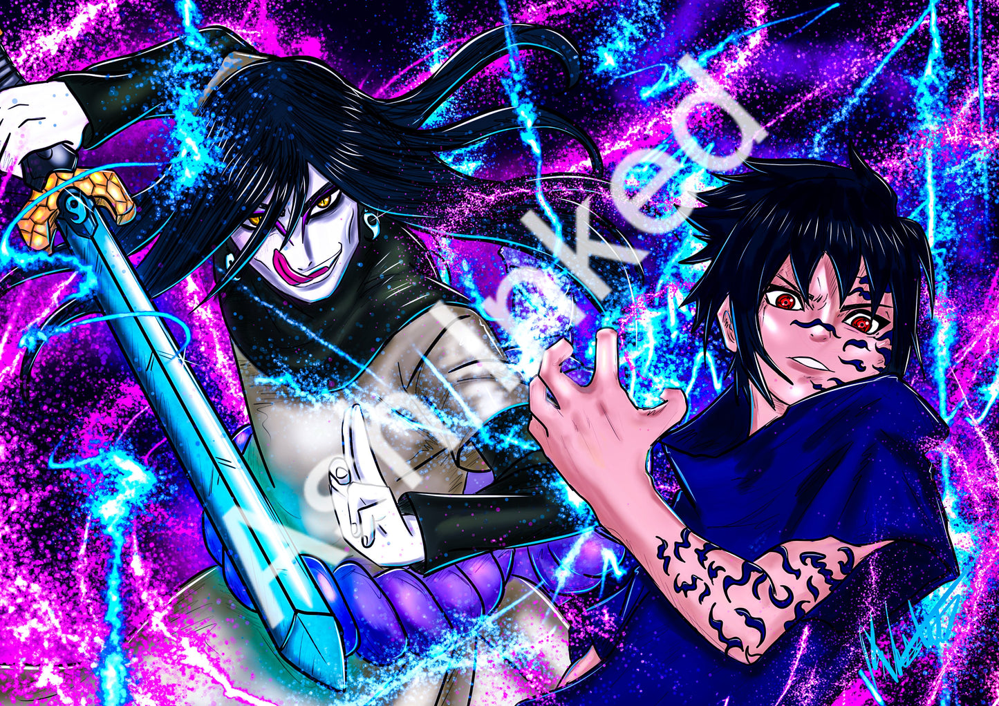 Sasuke X Orochimaru