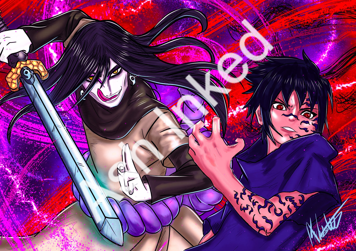 Sasuke X Orochimaru