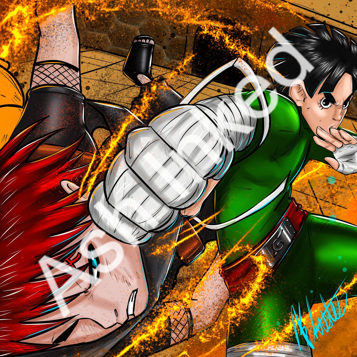 Lee Vs Gaara