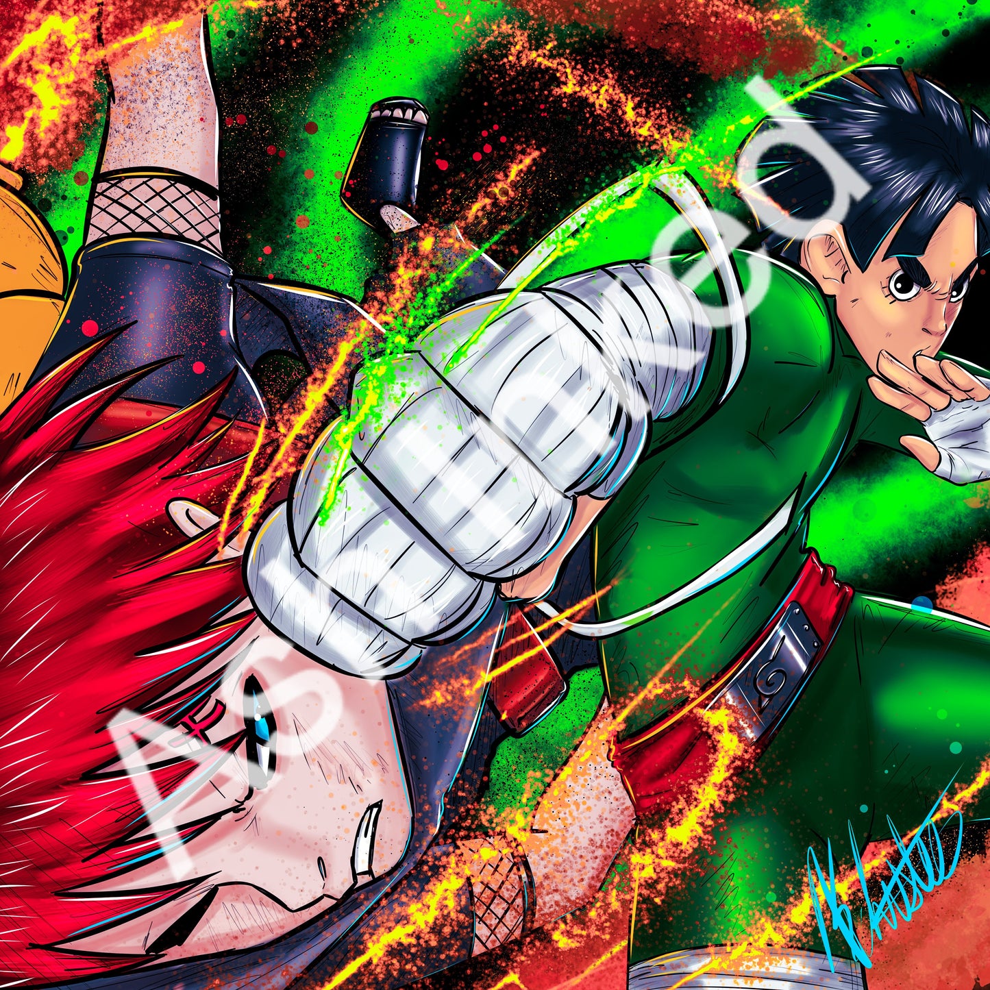 Lee Vs Gaara