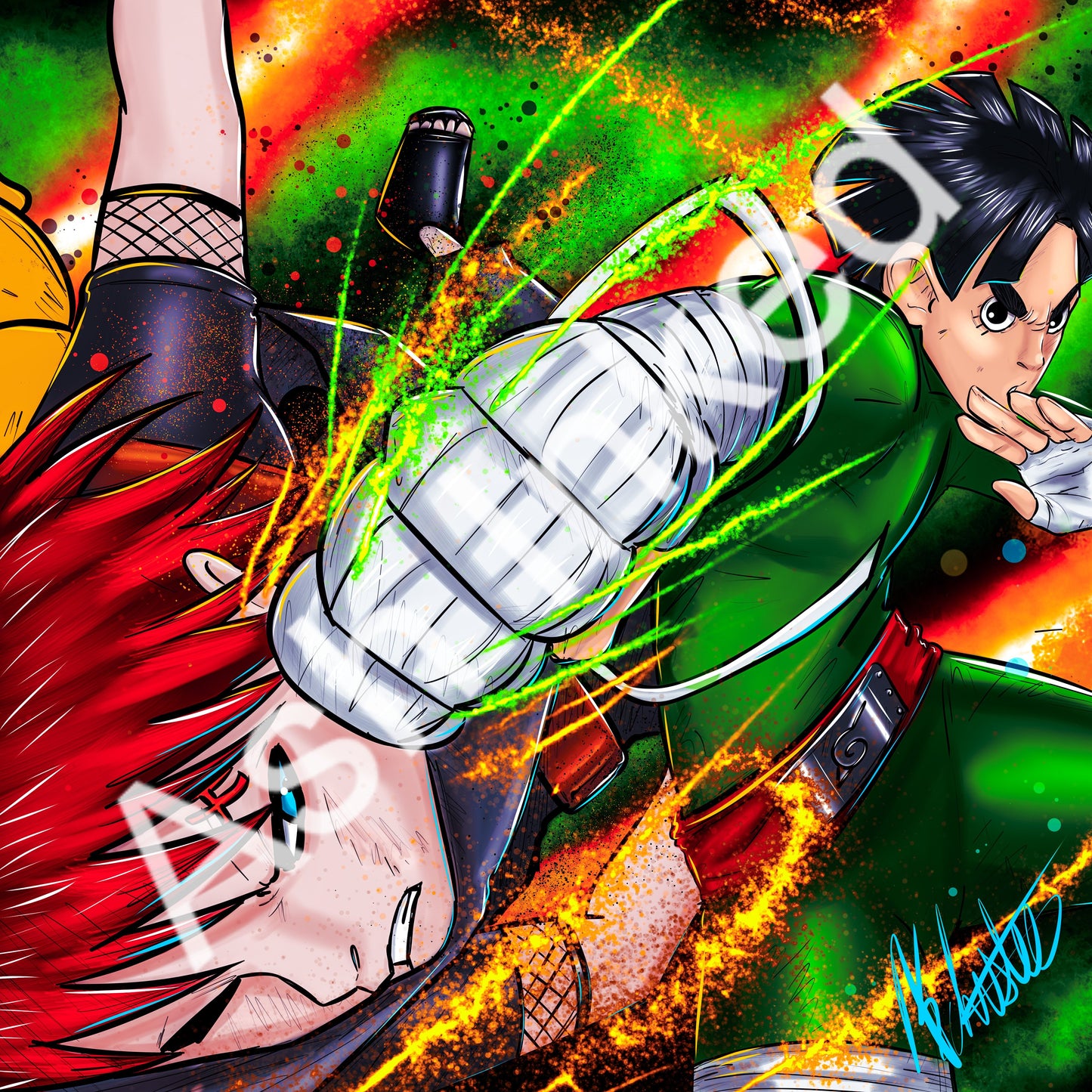 Lee Vs Gaara