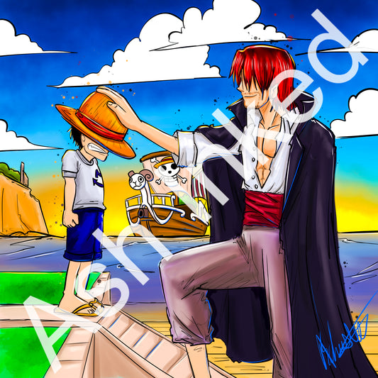 Luffy X Shanks