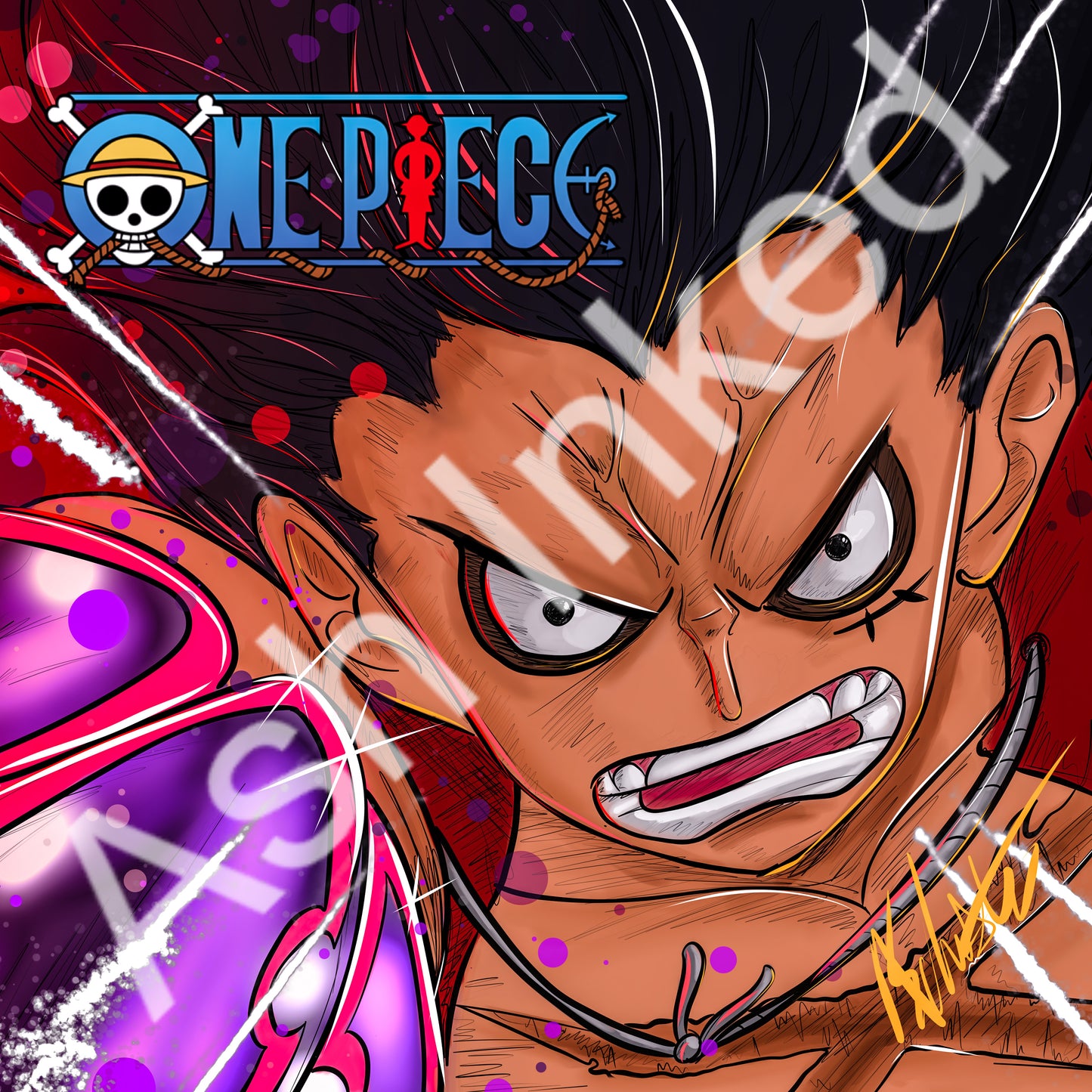 Luffy Gear 4