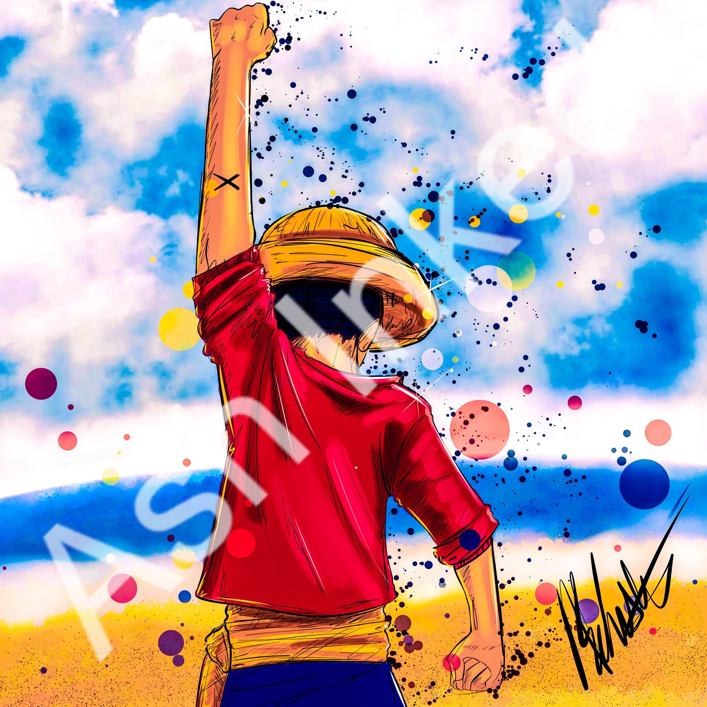 Luffy King of the pirates