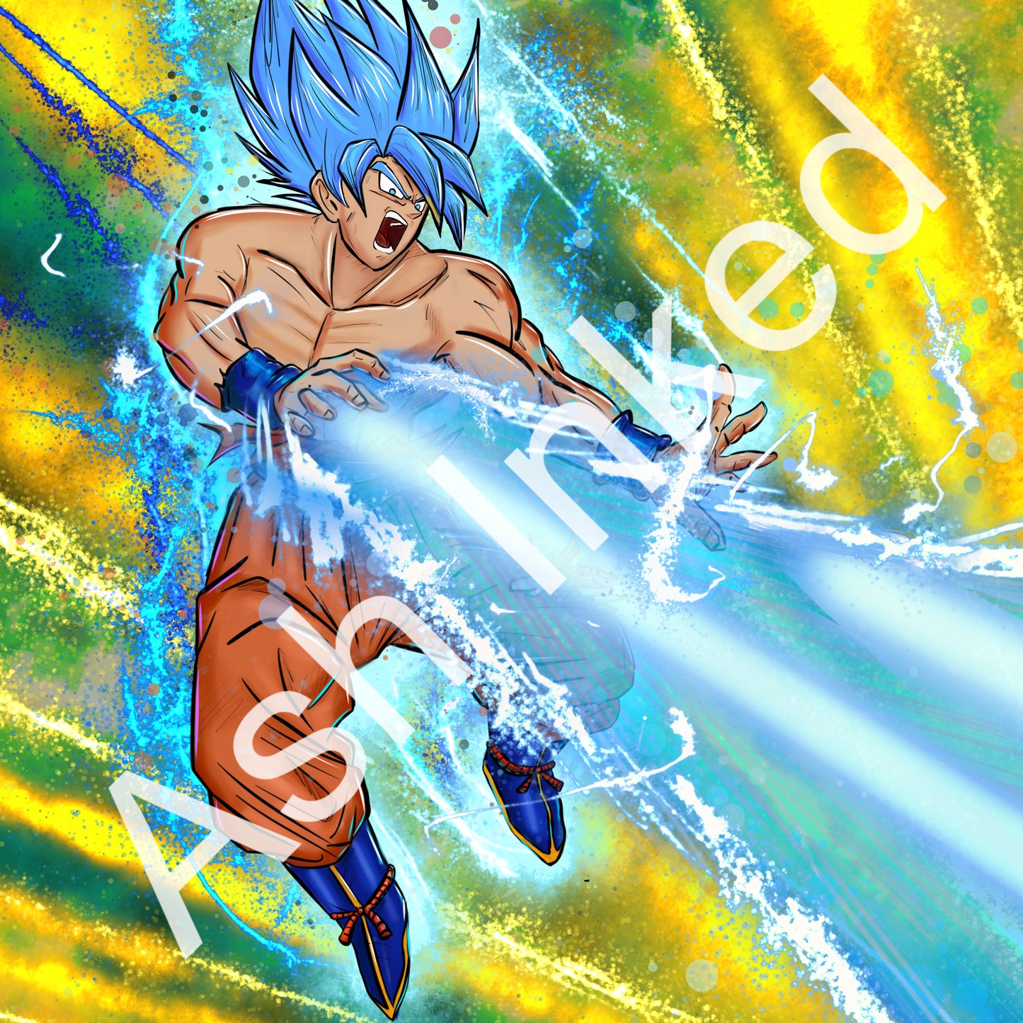 Goku Kamehameha Attack