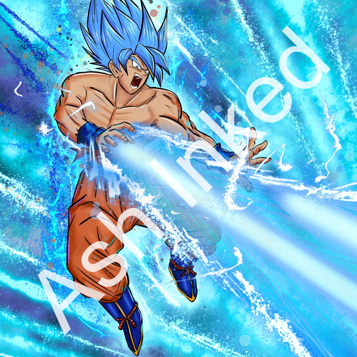 Goku Kamehameha Attack