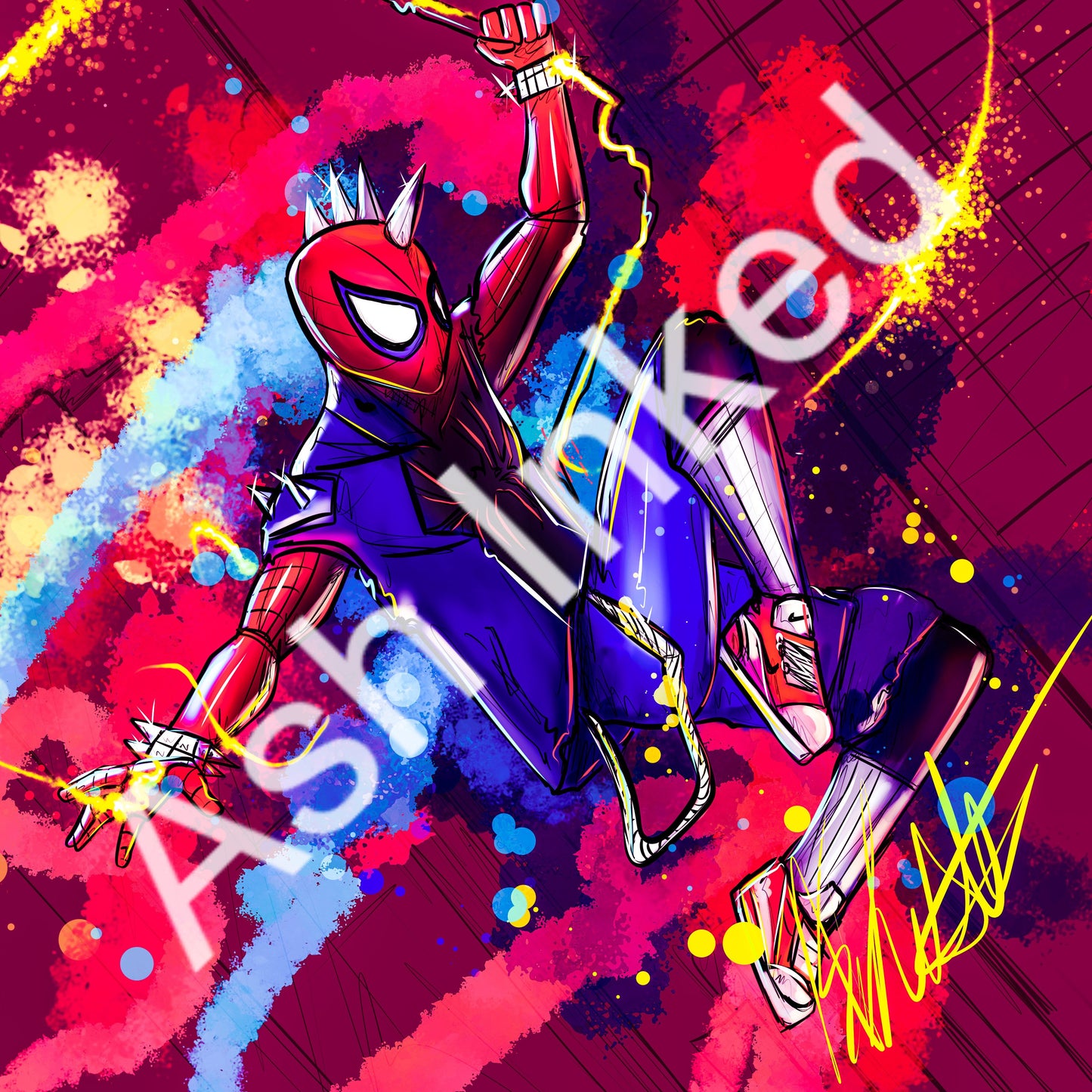 Spiderpunk Webswing