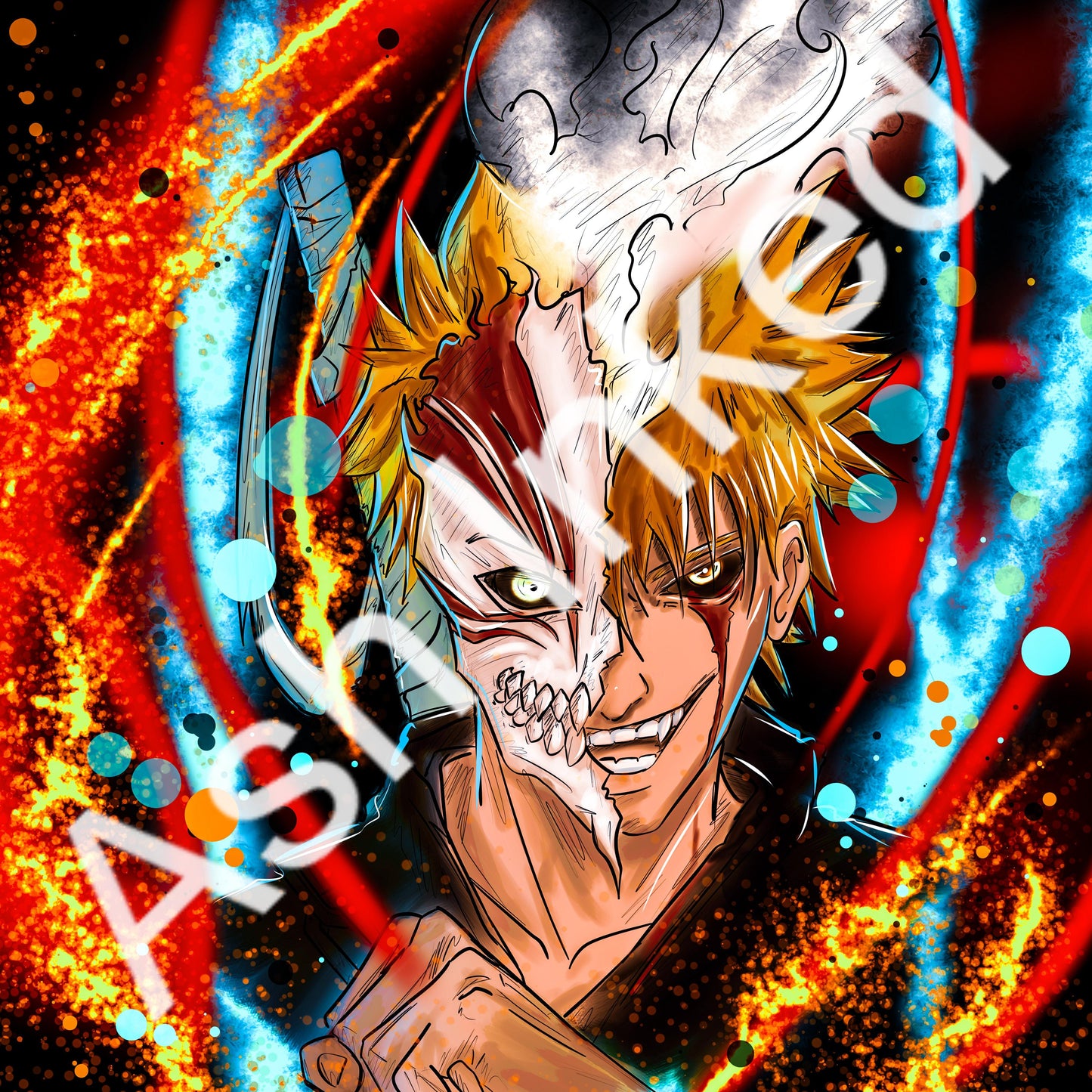 Ichigo Kurosaki Hollow Mask