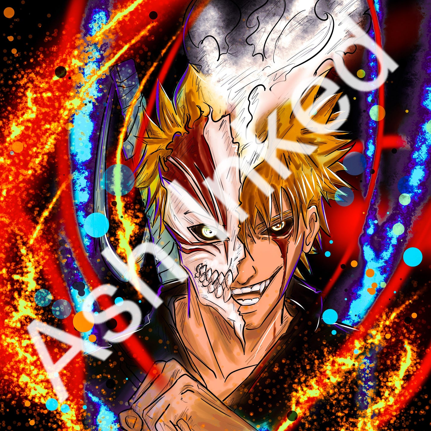 Ichigo Kurosaki Hollow Mask