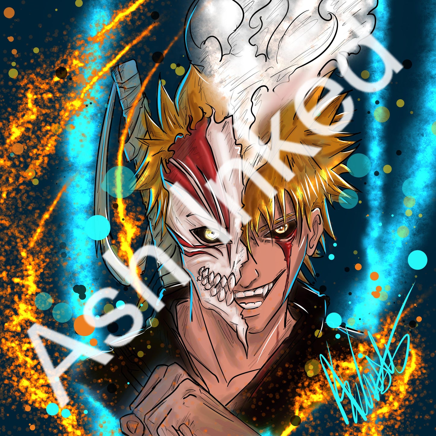 Ichigo Kurosaki Hollow Mask