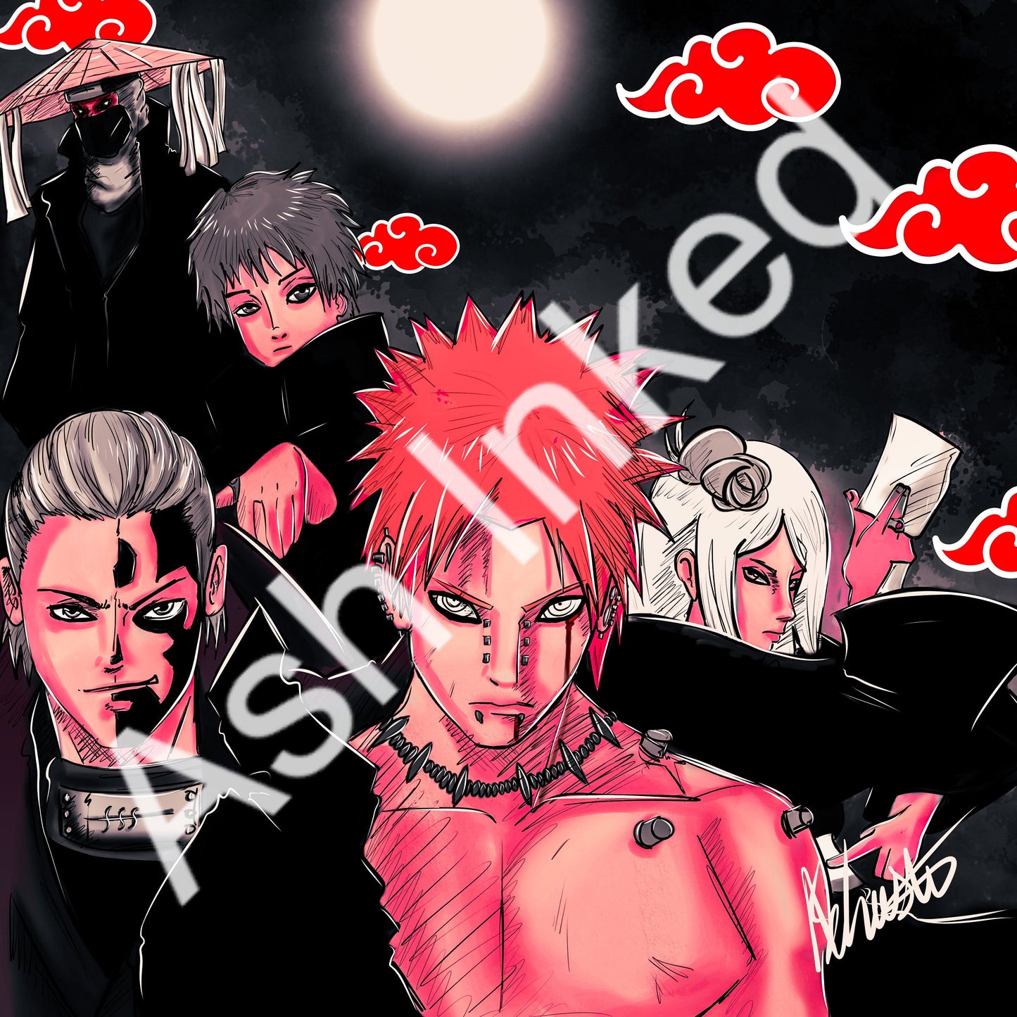 Akatsuki Pain Group 1